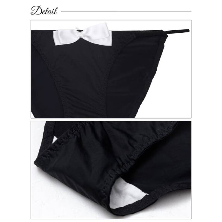バックホールリボンストリングフルバックショーツ単品 | Dazzy | 詳細画像7 