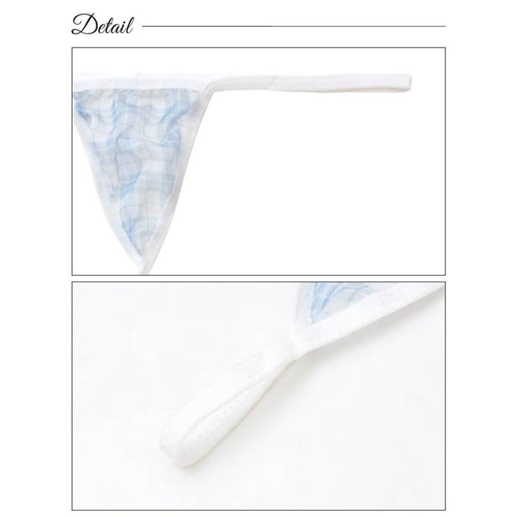 [CARRIEFRANCA]スウィートチェックメイドベビードール | Dazzy | 詳細画像10 