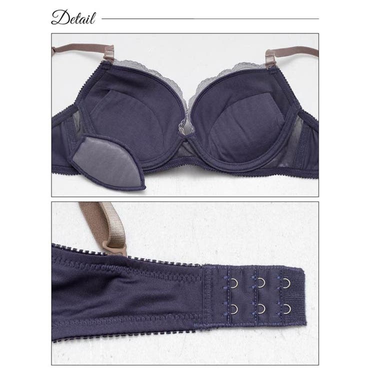 フェアリーキャットスカラップブラジャー&フルバックショーツ | Dazzy | 詳細画像9 