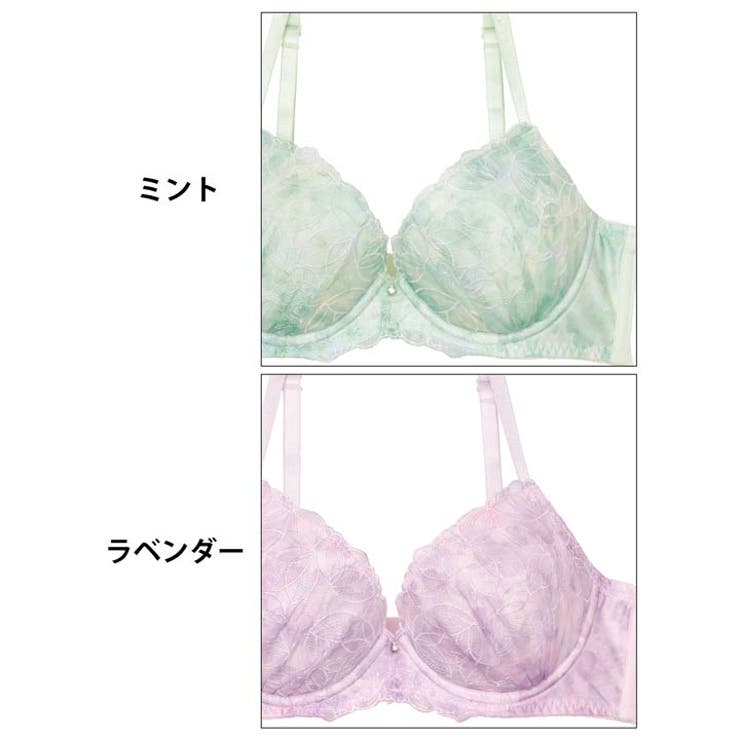 パステルフルールペタルブラジャー&フルバックショーツ | Dazzy | 詳細画像11 