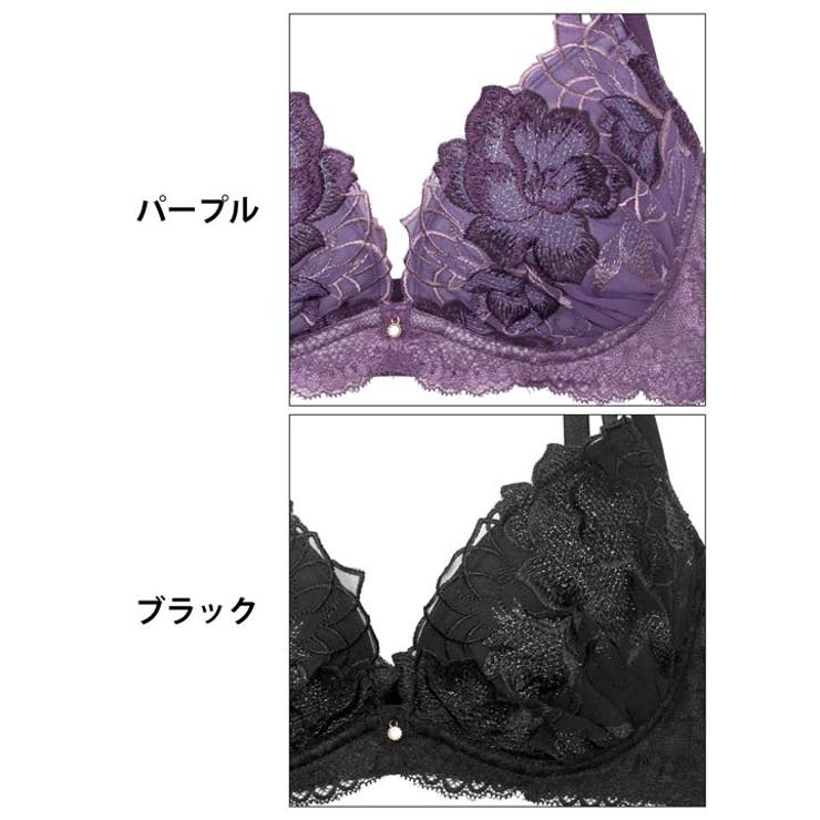 ブリリアントヴェールフラワーブラジャー&フルバックショーツ | Dazzy | 詳細画像11 
