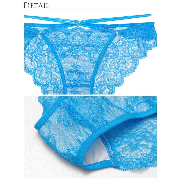 グラマラスホールレーシィバック透け選べるショーツ [おそろいショーツ] [Rei… | Dazzy | 詳細画像6 