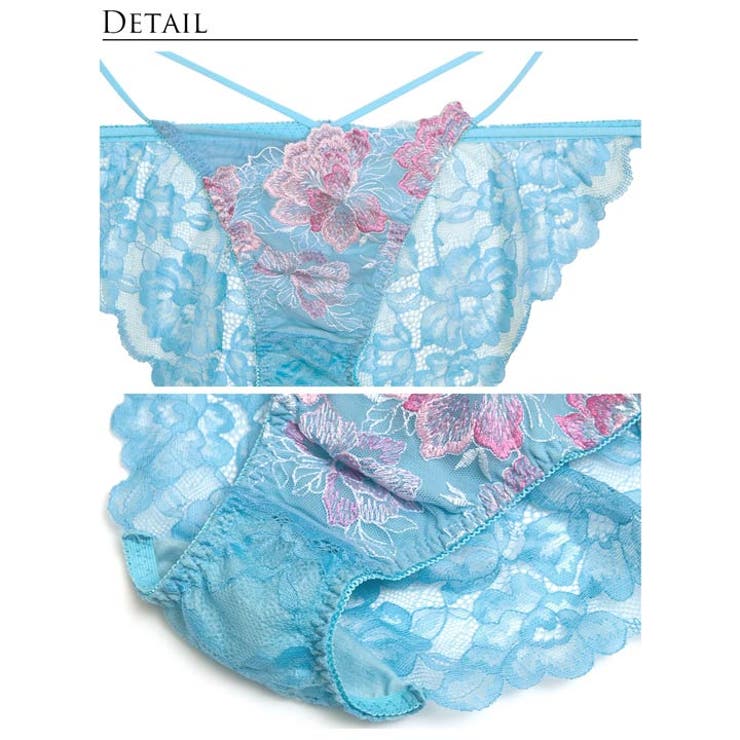 シャルムピオニーブルームバック透け選べるショーツ[おそろいショーツ] [Rein… | Dazzy | 詳細画像6 