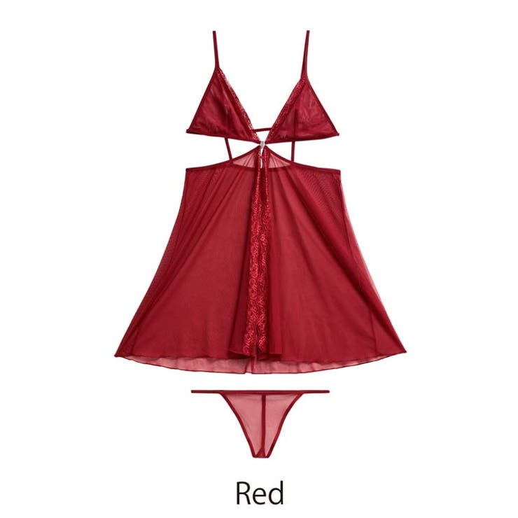 [CARRIEFRANCA]エレガントカットレースベビードール | Dazzy | 詳細画像11 