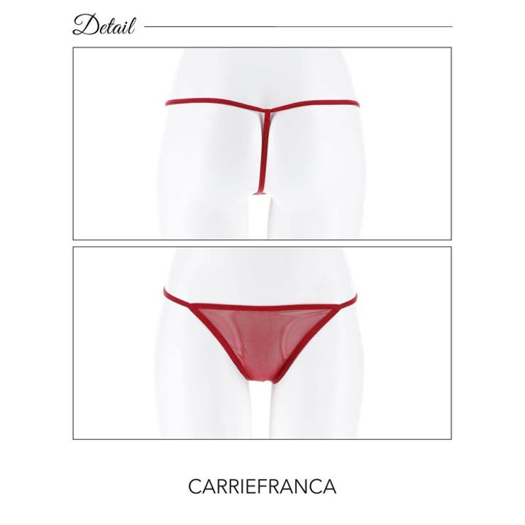 [CARRIEFRANCA]エレガントカットレースベビードール | Dazzy | 詳細画像7 