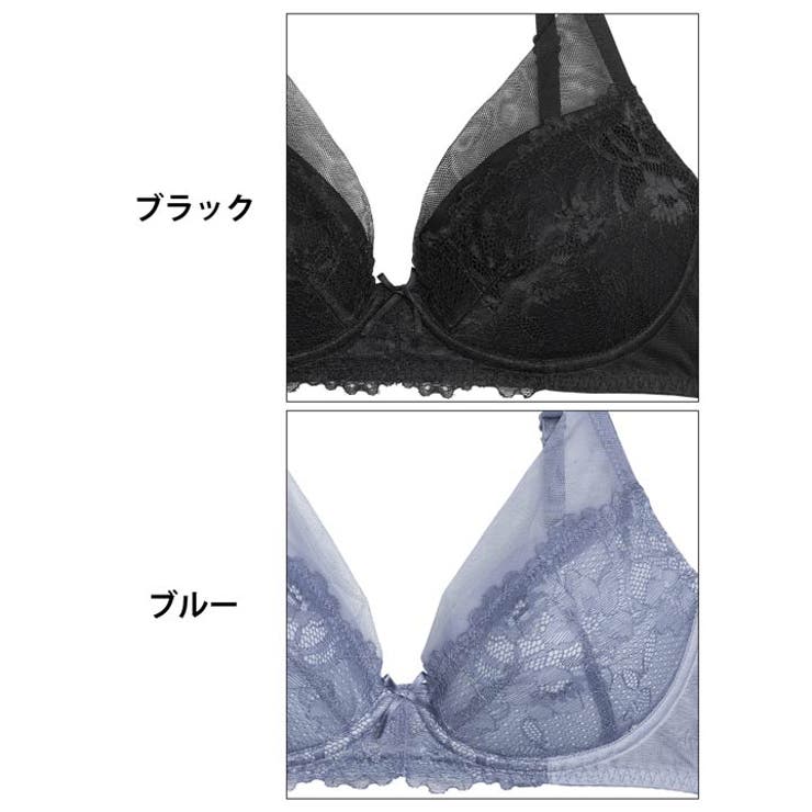 [ノンワイヤー] ラグジュアリーシアーチュールブラジャー&フルバックショーツ | Dazzy | 詳細画像11 
