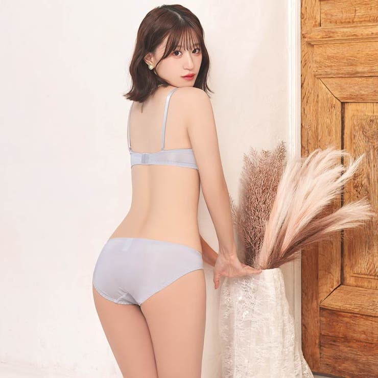 フェミニンダスティブーケブラジャー&フルバックショーツ | Dazzy | 詳細画像4 