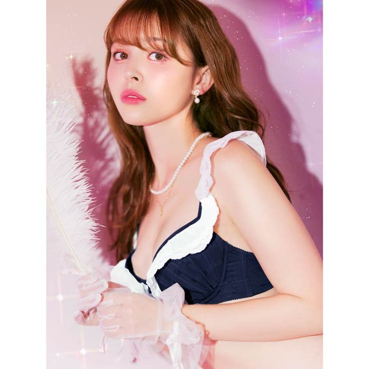 ラブリーフリルメイドブラジャー&Tバックショーツ | Dazzy | 詳細画像5 