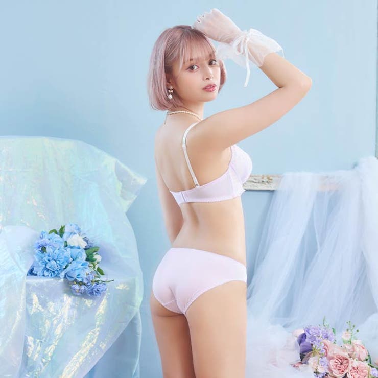 プリンセスアイビーマーブルブラジャー&フルバックショーツ | Dazzy | 詳細画像6 