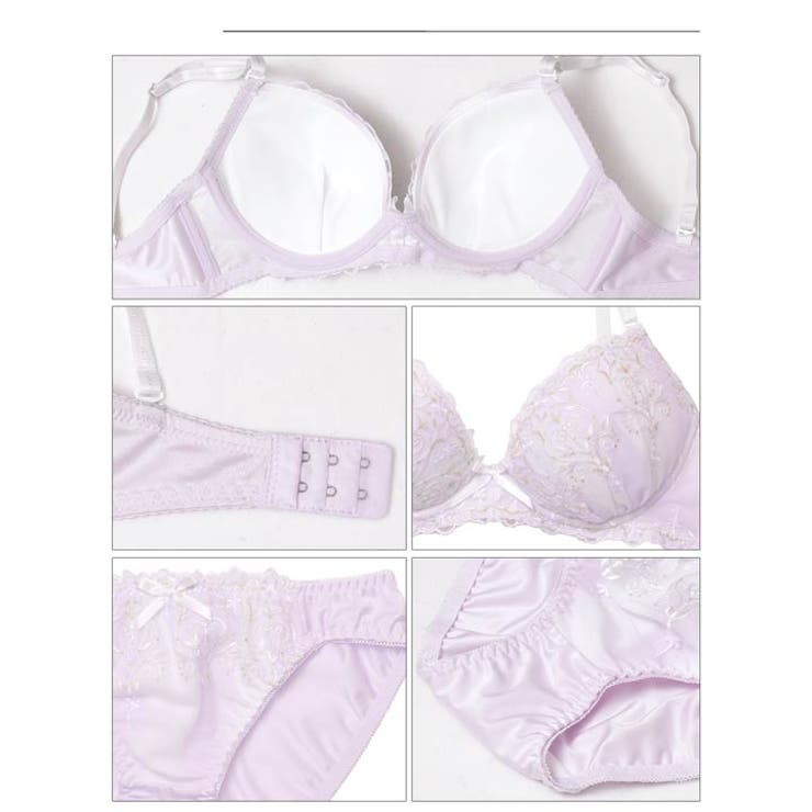 プリンセスアイビーマーブルブラジャー&フルバックショーツ | Dazzy | 詳細画像9 