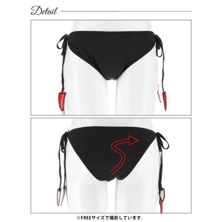 [4点SET]ラブリー小悪魔コスプレランジェリー [ コスプレ | Dazzy | 詳細画像8 