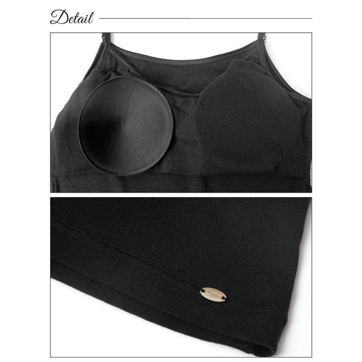 Cotton Simple Camisole 単品 | Dazzy | 詳細画像8 