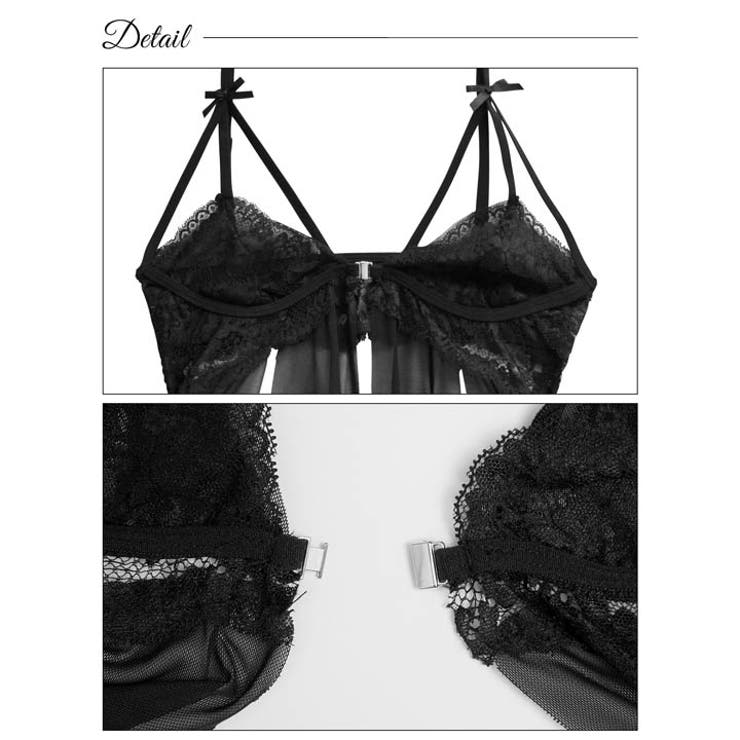 ノーブルリボンコードベビードール [CARRIEFRANCA] | Dazzy | 詳細画像9 