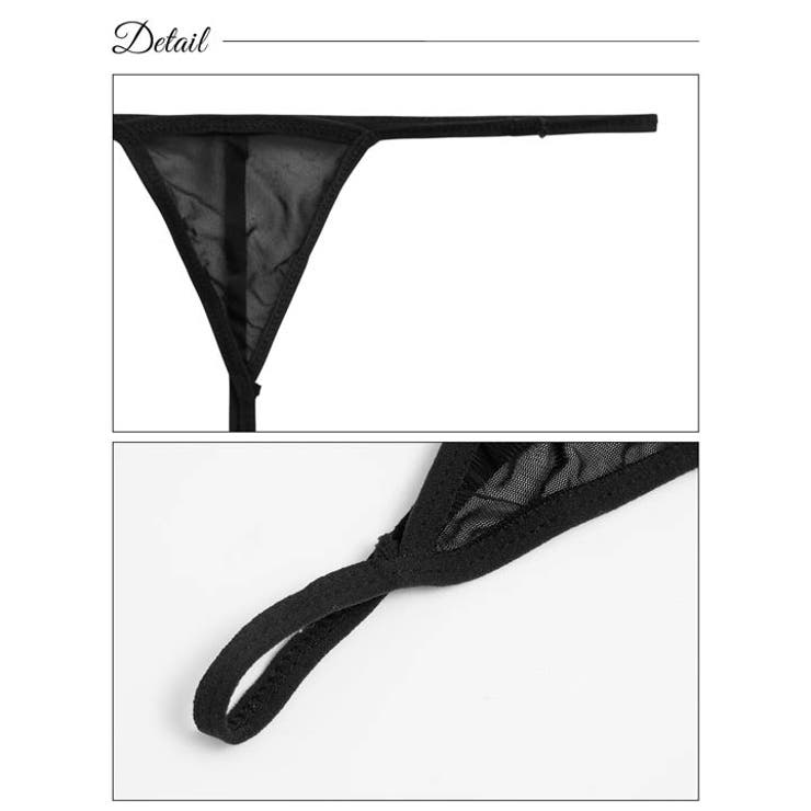 ノクターンレースアップベビードール [CARRIEFRANCA] | Dazzy | 詳細画像8 