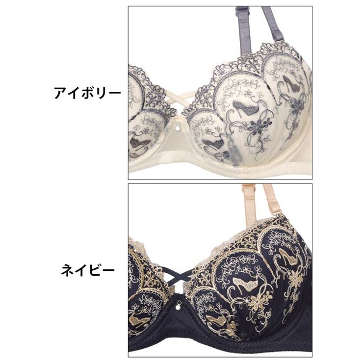 エレガントプリンセスヒールブラジャー&Tバックショーツ | Dazzy | 詳細画像11 