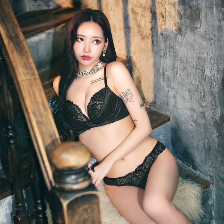 ゼブラジャガードサテンブラジャー&フルバックショーツ | Dazzy | 詳細画像3 