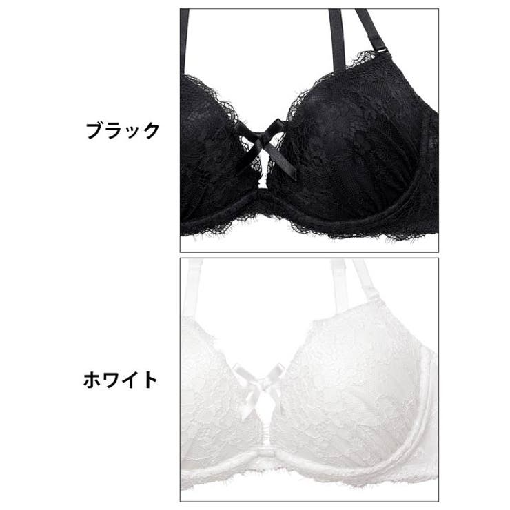  ロマンティックリボンコードブラジャー&バック透けフルバック&Tバックショーツ … | Dazzy | 詳細画像11 