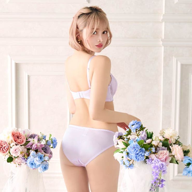 ルミエールフローラブラジャー&フルバックショーツ | Dazzy | 詳細画像5 