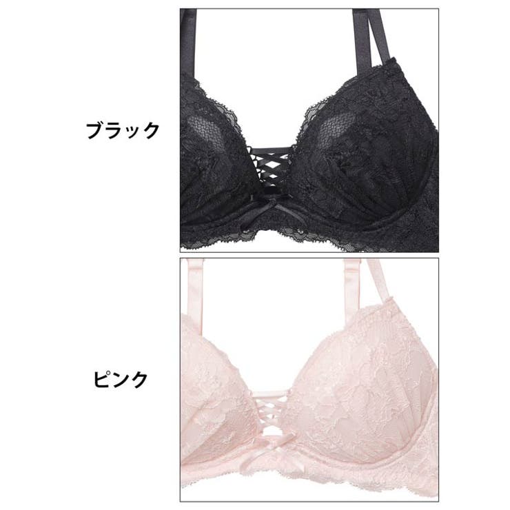 クラッシーレースアップブラジャー&フルバックショーツ | Dazzy | 詳細画像11 