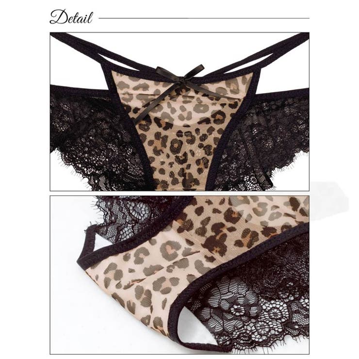 ストリングシアーフロントフルバックショーツ単品 | Dazzy | 詳細画像8 