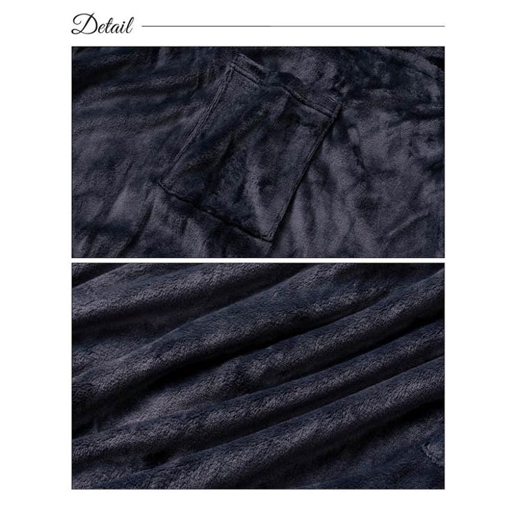 ポケット付きモコモコ着るブランケット | Dazzy | 詳細画像10 