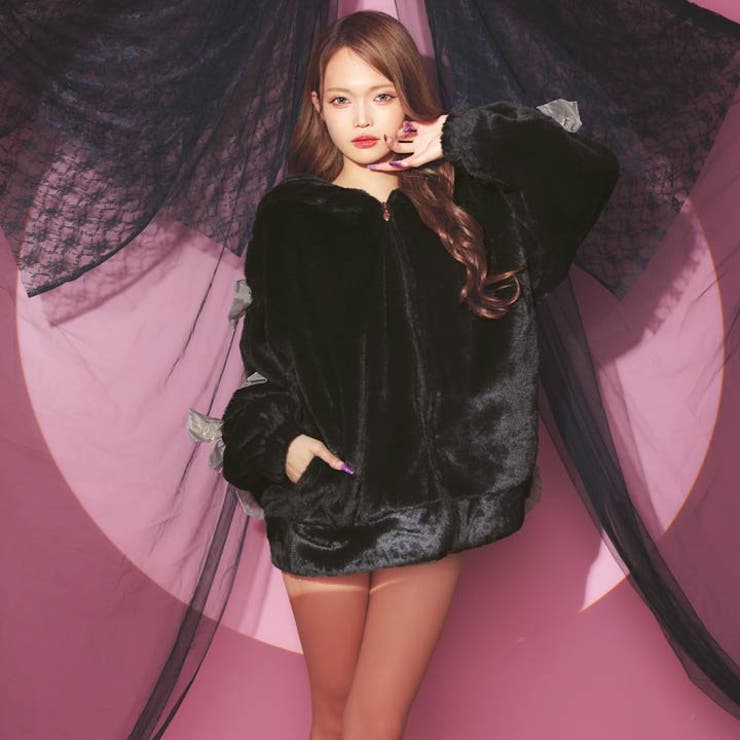 ラブリーバニーもこもこパーカールームウェア | Dazzy | 詳細画像4 