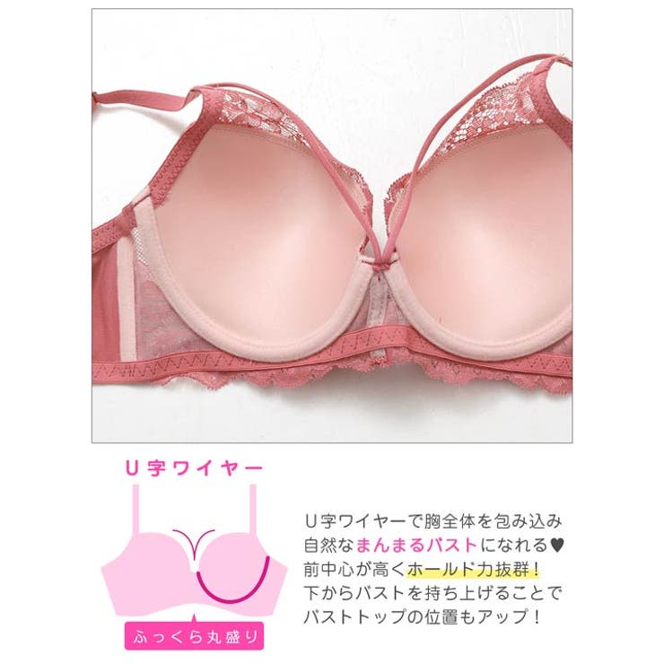 [3点セット] [GHIサイズ] ヴィーナスレースコード脇高ブラジャー&サイド紐… | Dazzy | 詳細画像10 