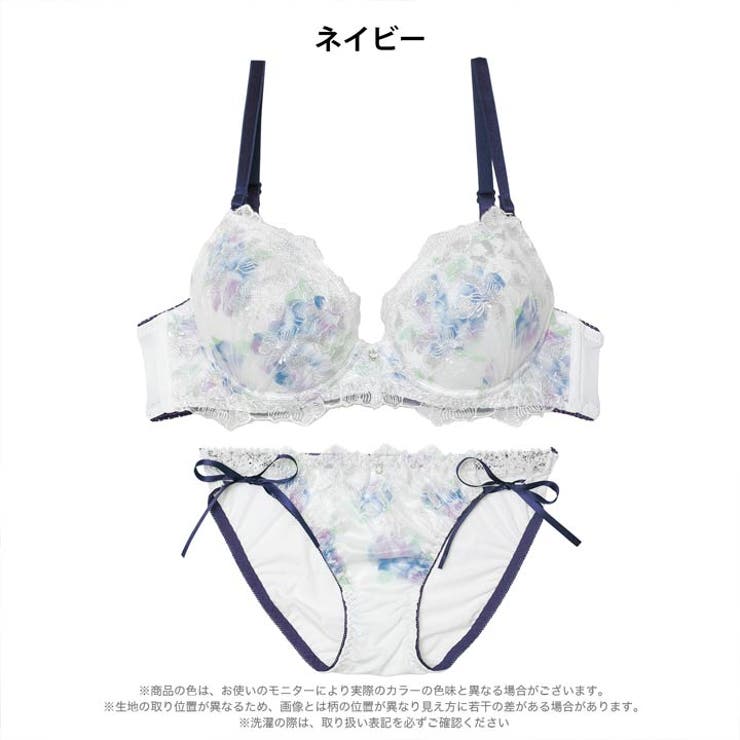 ピュアブロッサムベールブラジャー&フルバックショーツ | Dazzy | 詳細画像7 