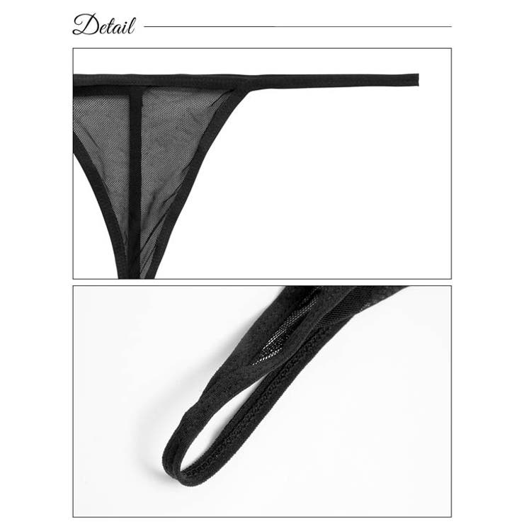 [CARRIEFRANCA]ダークロマンスレーシィベビードール | Dazzy | 詳細画像10 