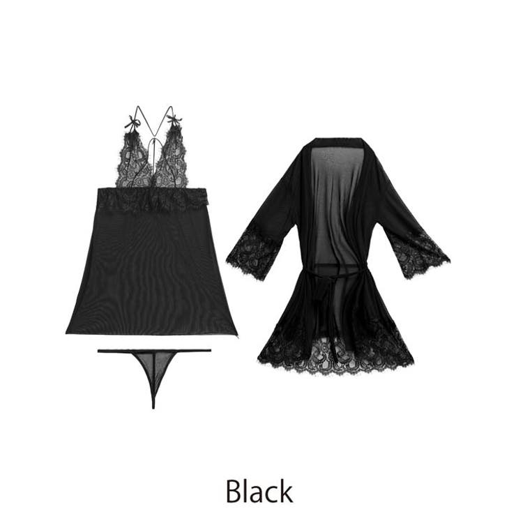 [CARRIEFRANCA]ダークロマンスレーシィベビードール | Dazzy | 詳細画像11 