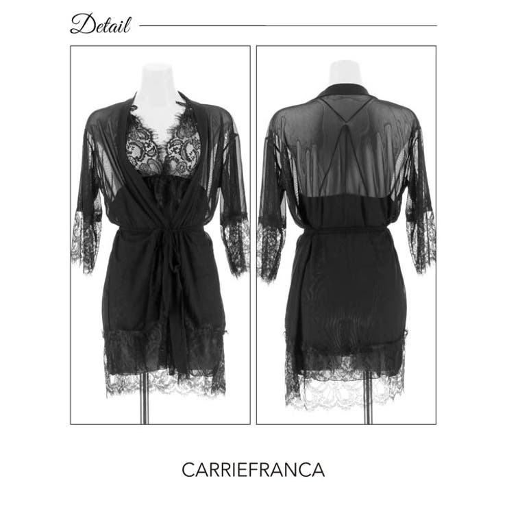 [CARRIEFRANCA]ダークロマンスレーシィベビードール | Dazzy | 詳細画像6 