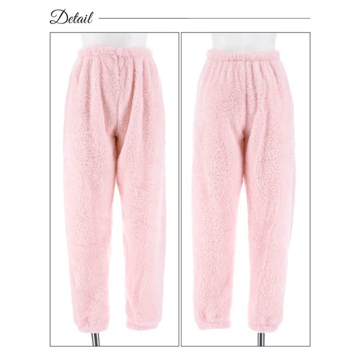 フェミニンもこもこトップス&ロングパンツルームウェア | Dazzy | 詳細画像8 