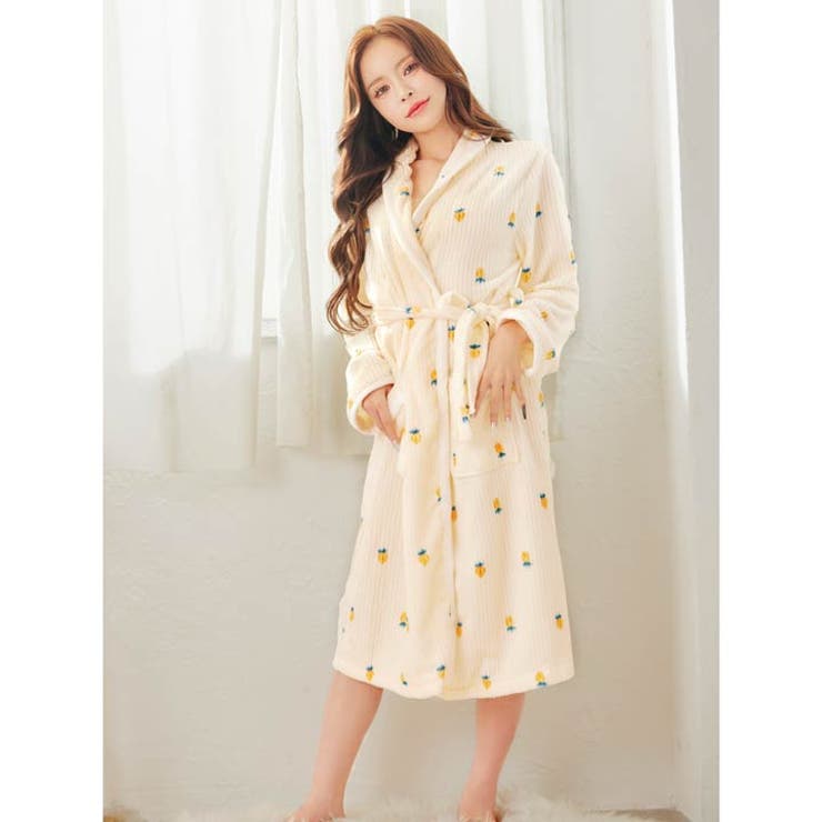 モコモコ花柄ルームウェア | Dazzy | 詳細画像5 