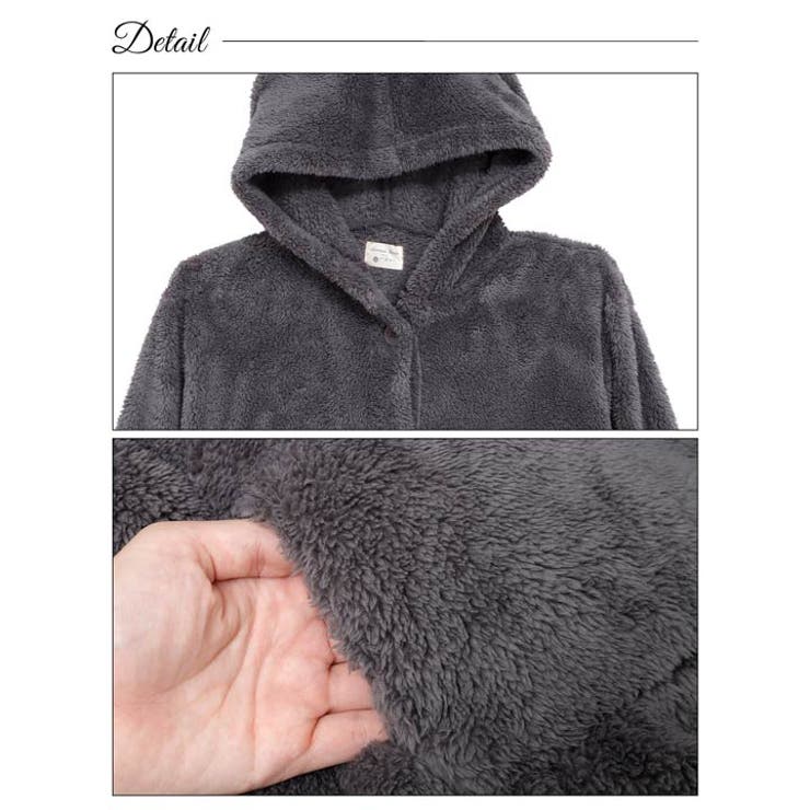 シープタッチフリルフーディールームウェア | Dazzy | 詳細画像10 