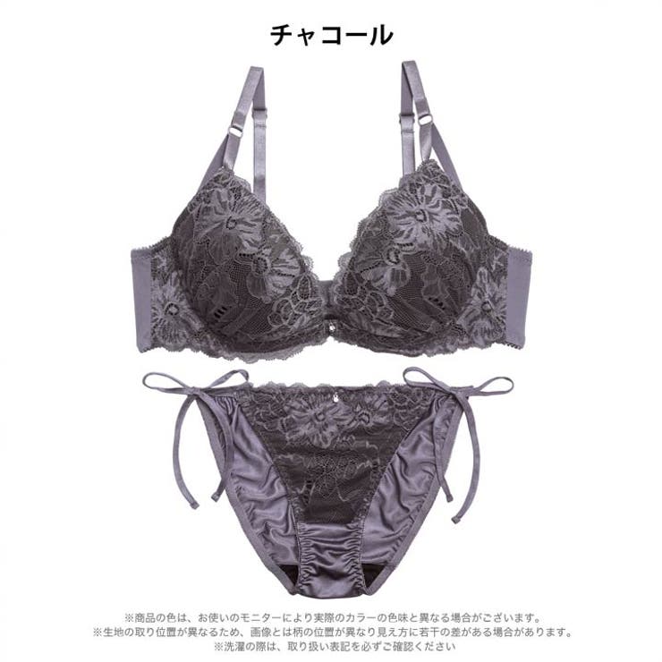 【三上悠亜着用】【EFサイズ】ロマンスフラワーレースブラジャー&サイド紐フルバッ… | Dazzy | 詳細画像9 