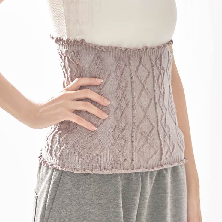 編柄腹巻き&ネックウォーマー | Dazzy | 詳細画像2 