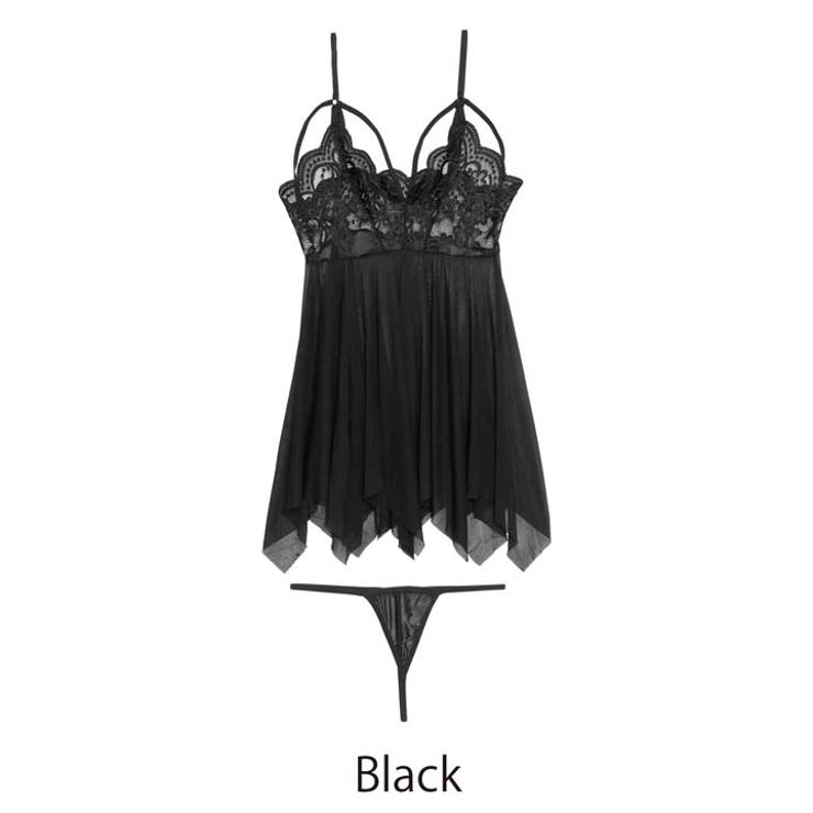 [CARRIEFRANCA]ヌーディレースコードベビードール | Dazzy | 詳細画像11 