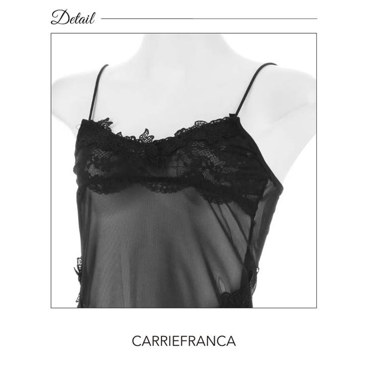 [CARRIEFRANCA]グレイスシアーベビードール | Dazzy | 詳細画像8 