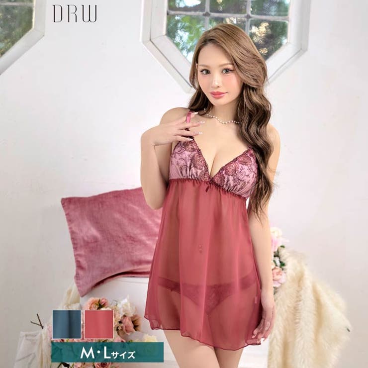 ローズチュールレースベビードール | Dazzy | 詳細画像5 