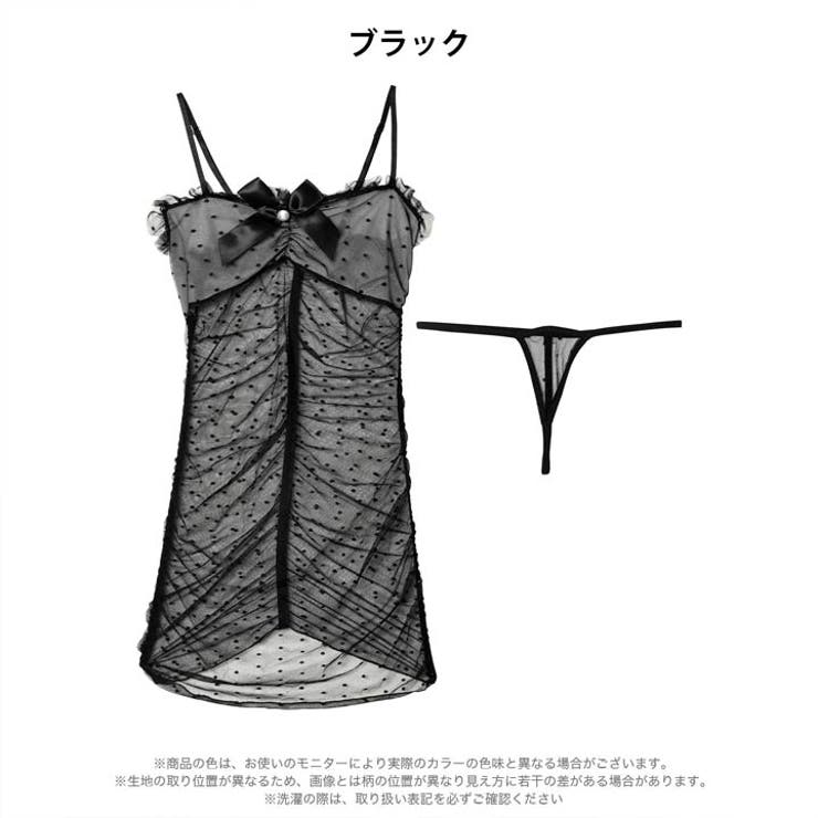 チャーミングシアードットベビードール | Dazzy | 詳細画像5 