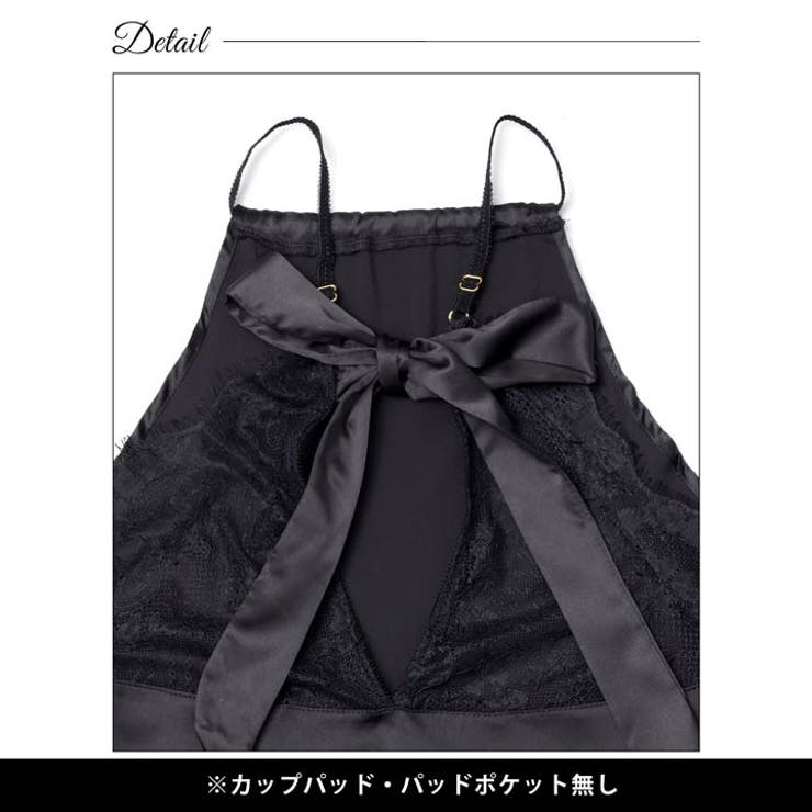 アメスリバックレースリボンベビードール | Dazzy | 詳細画像8 