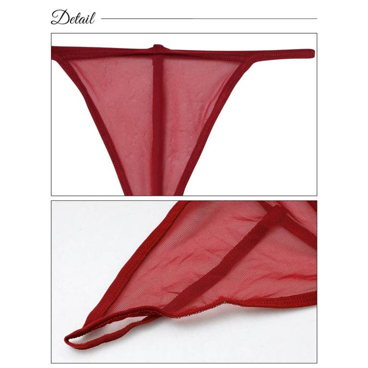 シアーフリルチュールベビードール | Dazzy | 詳細画像10 