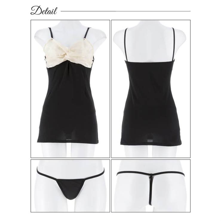 ノワールミストリボンベビードール | Dazzy | 詳細画像7 