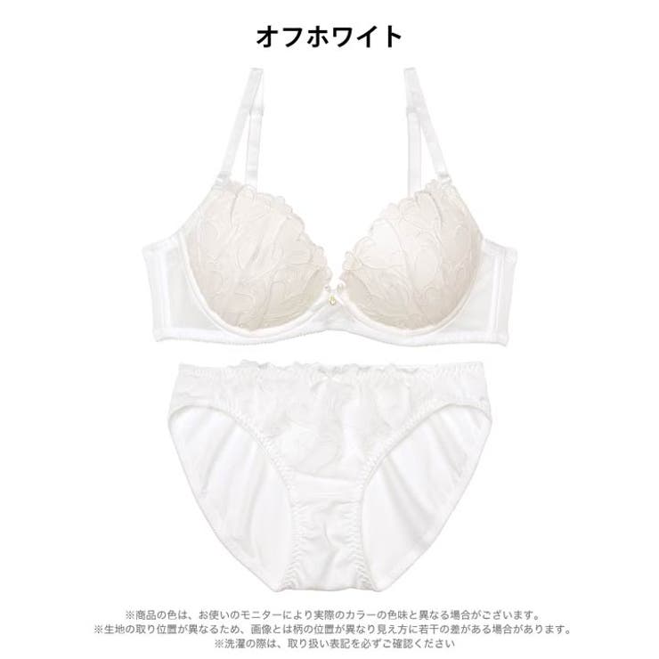 [EFサイズ]プリティーハートガーリーブラジャー＆フルバックショーツ | Dazzy | 詳細画像9 