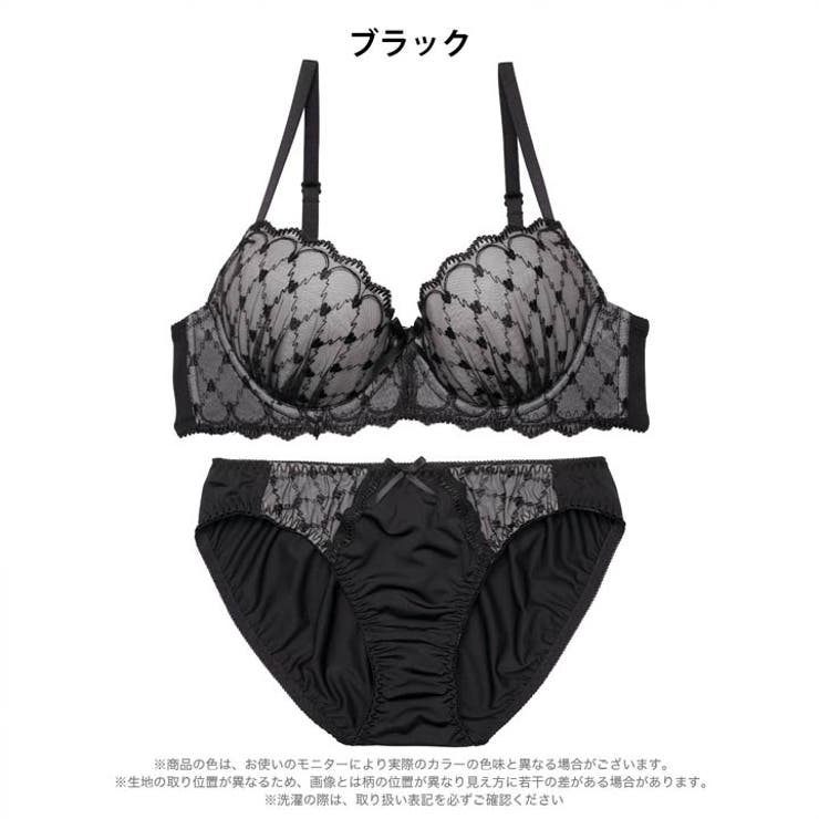 スウィートハートチャーミーブラジャー＆フルバックショーツ | Dazzy | 詳細画像10 