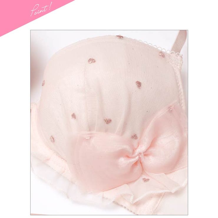 ミルキーリボンフリルブラジャー＆フルバックショーツ | Dazzy | 詳細画像12 