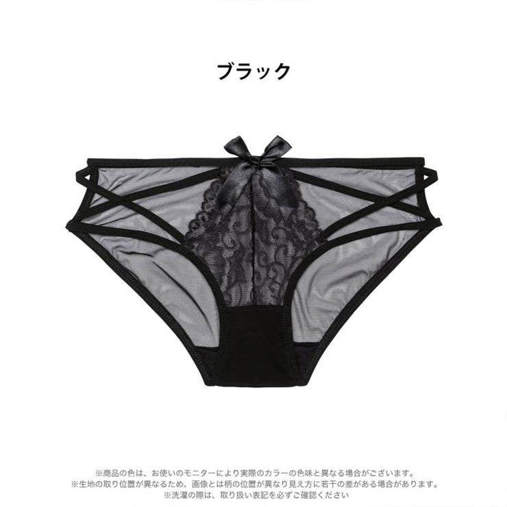 ヌーディレースコードバック透けフルバックショーツ単品 | Dazzy | 詳細画像5 
