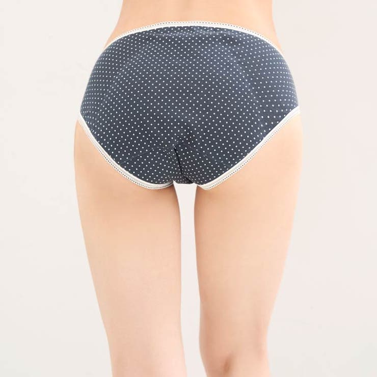 ドットリボン夜用サニタリーショーツ単品 | Dazzy | 詳細画像3 