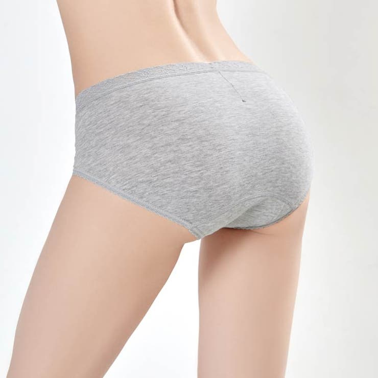 シンプルウエストレースサニタリーショーツ単品 | Dazzy | 詳細画像3 
