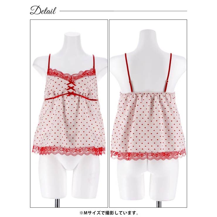 プリティーハートサテンベビードール | Dazzy | 詳細画像11 